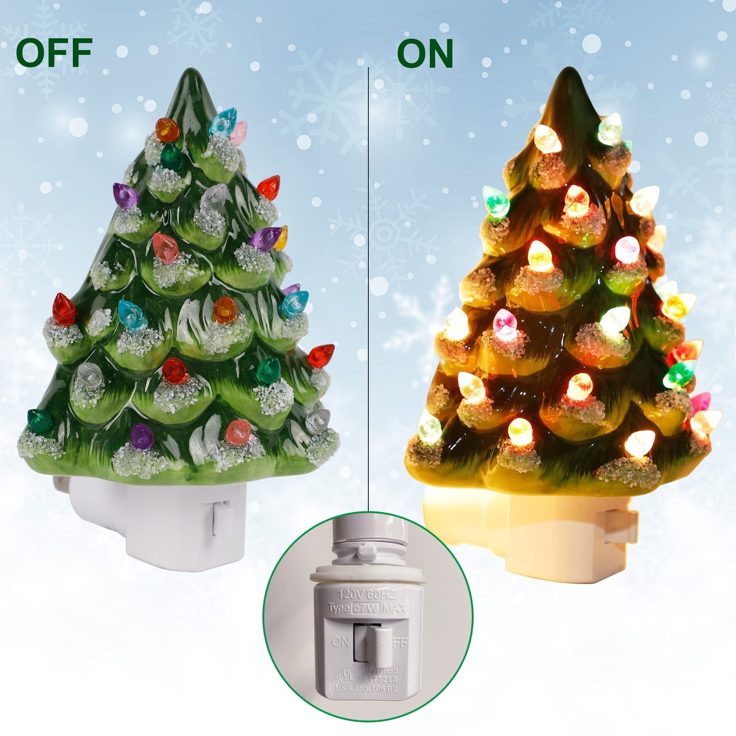 πChristmas Flash Deal π 65% OFFβ¨ Christmas Tree Night Light