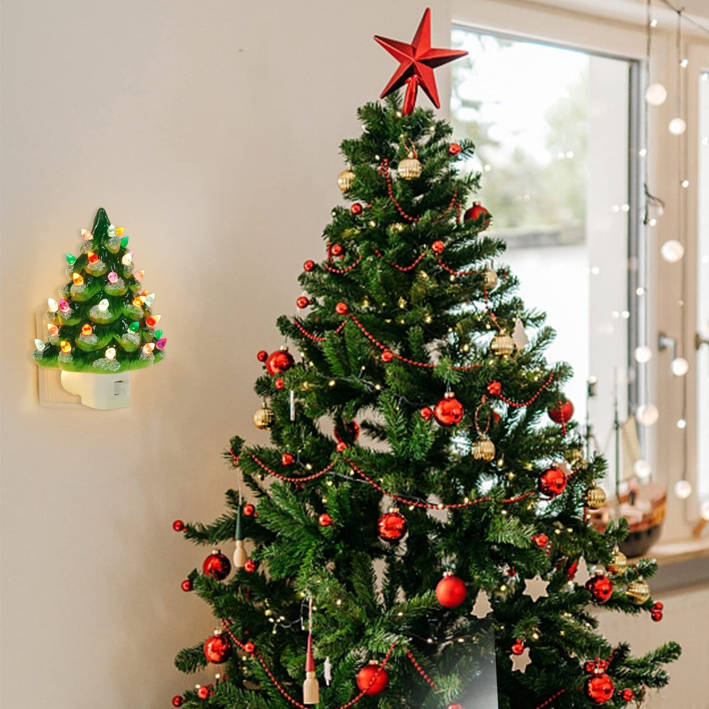 πChristmas Flash Deal π 65% OFFβ¨ Christmas Tree Night Light